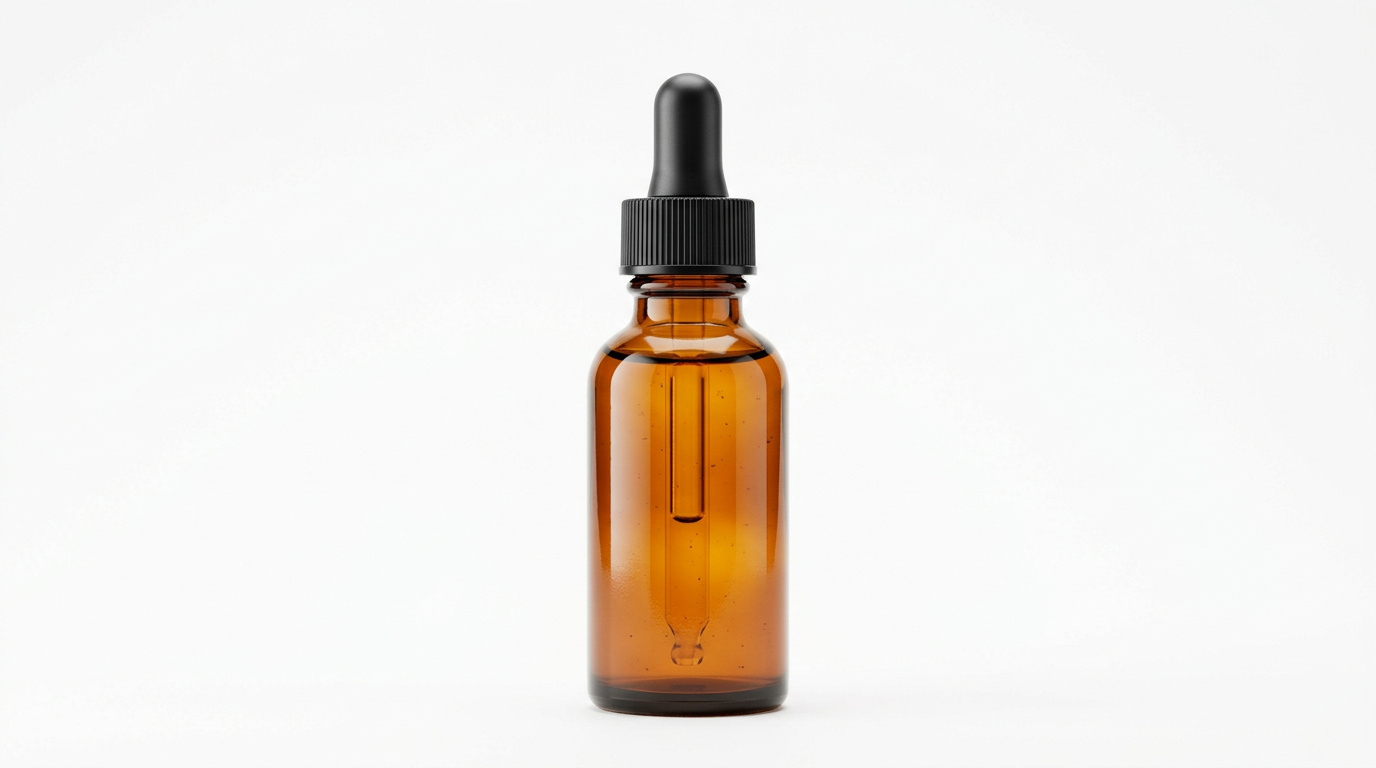 White-background bottle product photo with sharp detail and clean edges